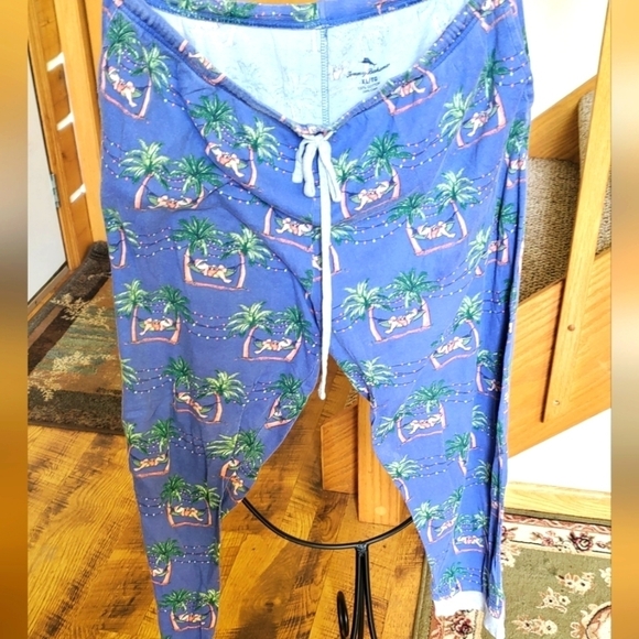 Tommy Bahama Mens Santa Cinched Sz. XL 2pc Sleepwear Loungewear - Picture 1 of 16